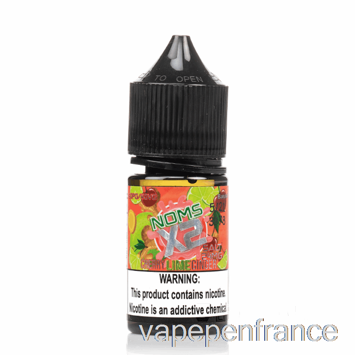 Sel De Gingembre Cerise Lime - E-liquides Nomenon - 30ml 48mg Stylo Vape